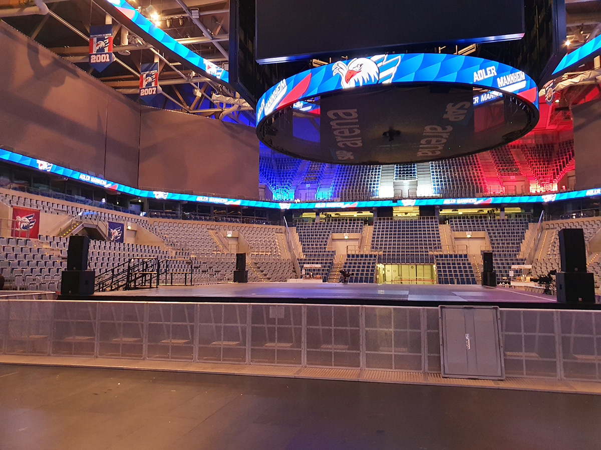 SAP-Arena-Bühne